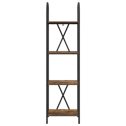 Libreria Rovere fumÃƒÂ© 40 x 30 x 146 cm Legno multistrato