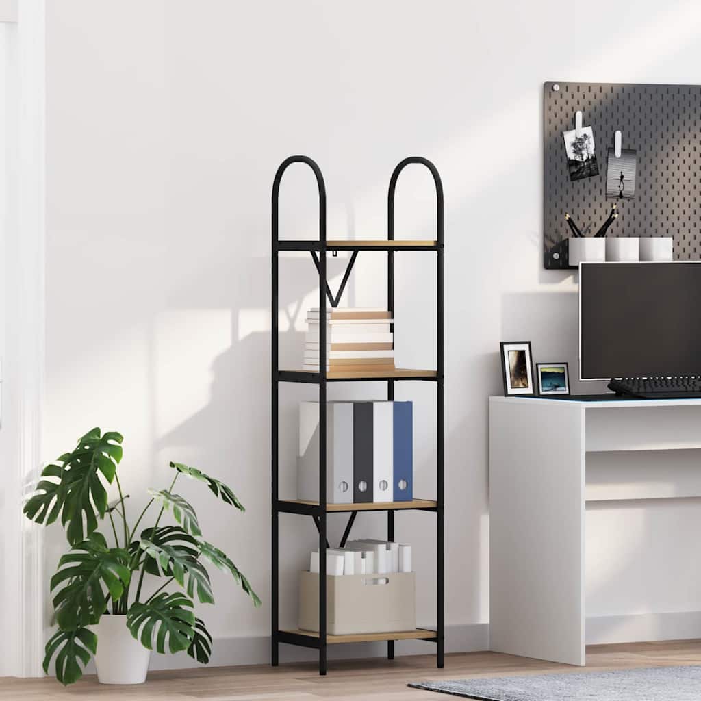 Libreria Rovere artigianale 40 x 30 x 146 cm Legno multistrato