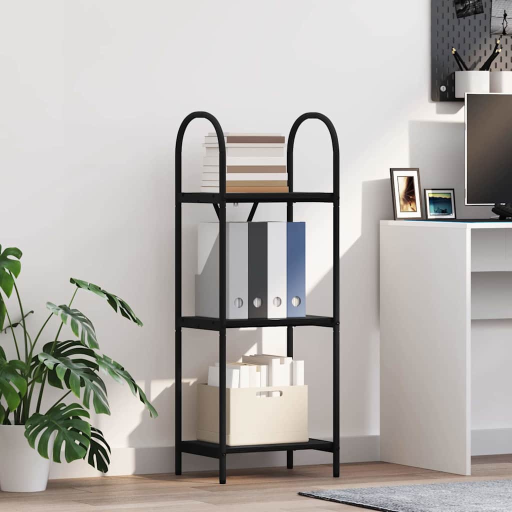 Libreria Rovere Nero 40 x 30 x 109 cm Legno multistrato