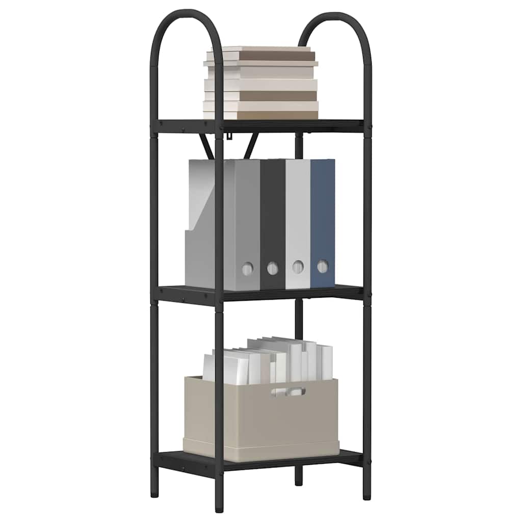 Libreria Rovere Nero 40 x 30 x 109 cm Legno multistrato
