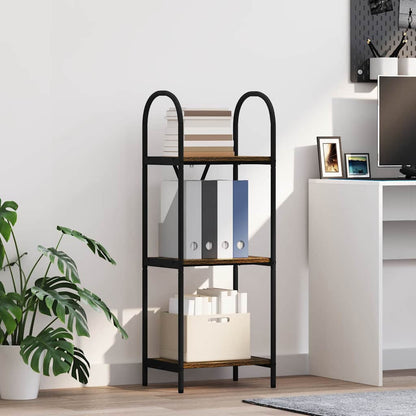 Libreria Rovere fumÃƒÂ© 40 x 30 x 109 cm Legno multistrato
