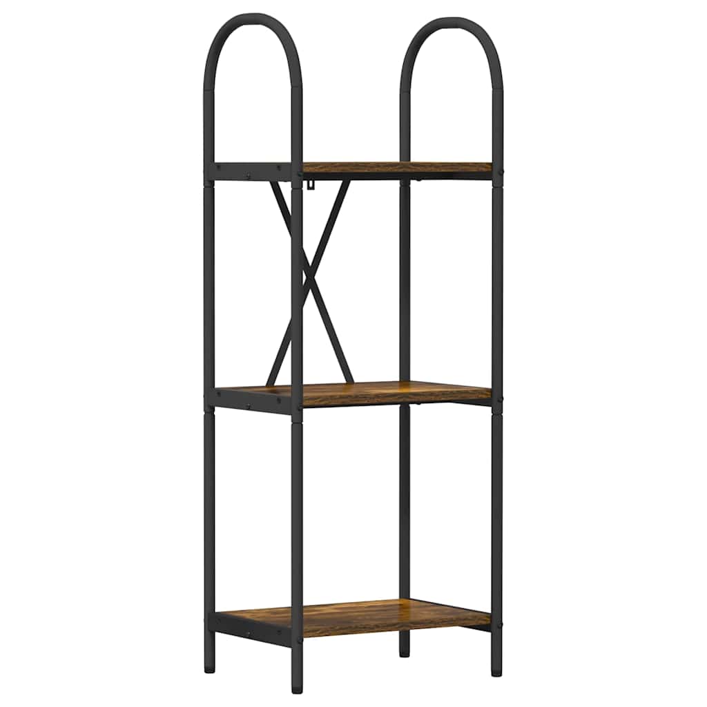 Libreria Rovere fumÃƒÂ© 40 x 30 x 109 cm Legno multistrato