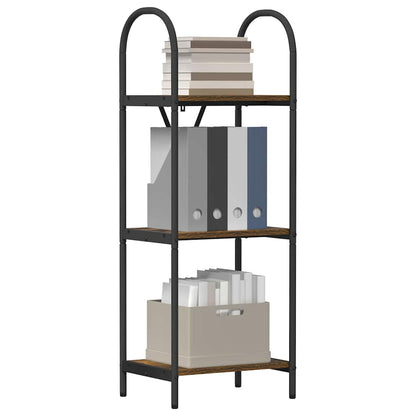 Libreria Rovere fumÃƒÂ© 40 x 30 x 109 cm Legno multistrato