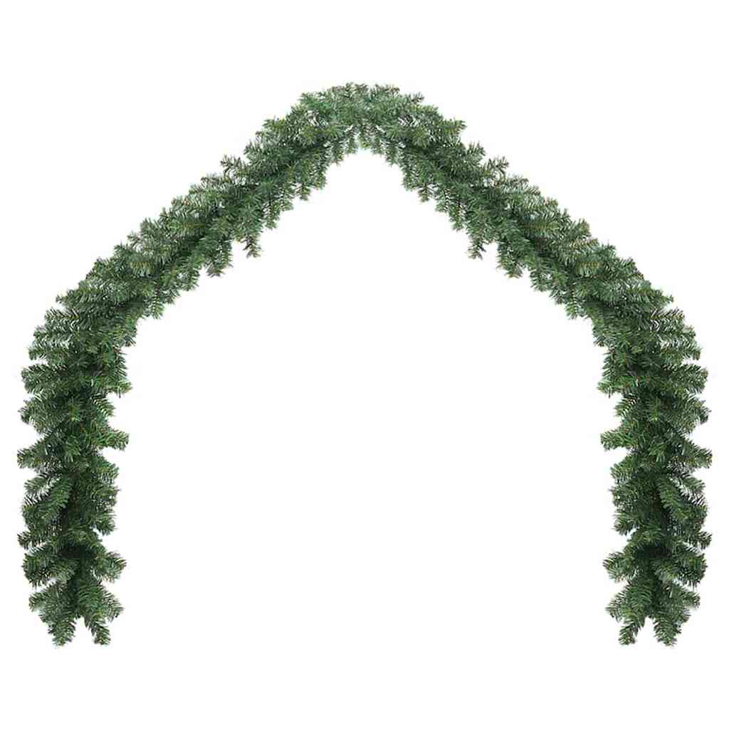 Ghirlanda di Natale con 600 LED 2 pcs Verde PVC