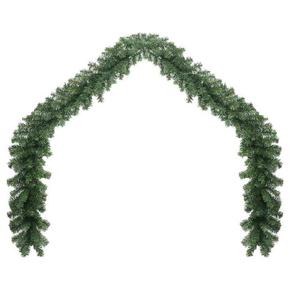 Ghirlanda di Natale con 600 LED 2 pcs Verde PVC