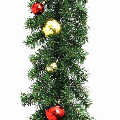 Ghirlanda di Natale con 600 LED 2 pcs Verde PVC