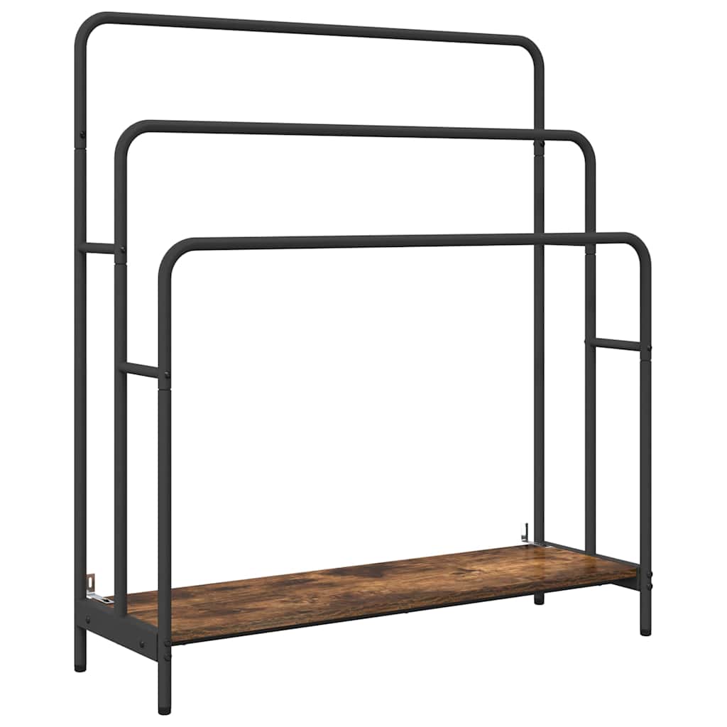Appendiabiti Rovere fumé 90 x 30 x 100,5 cm Legno multistrato