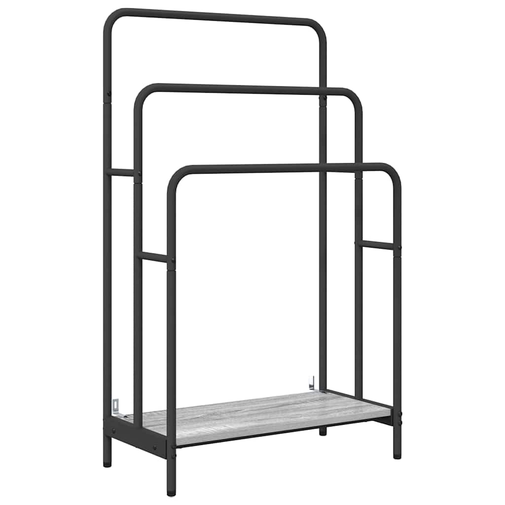 Appendiabiti Grigio Sonoma 60 x 30 x 100,5 cm Legno multistrato
