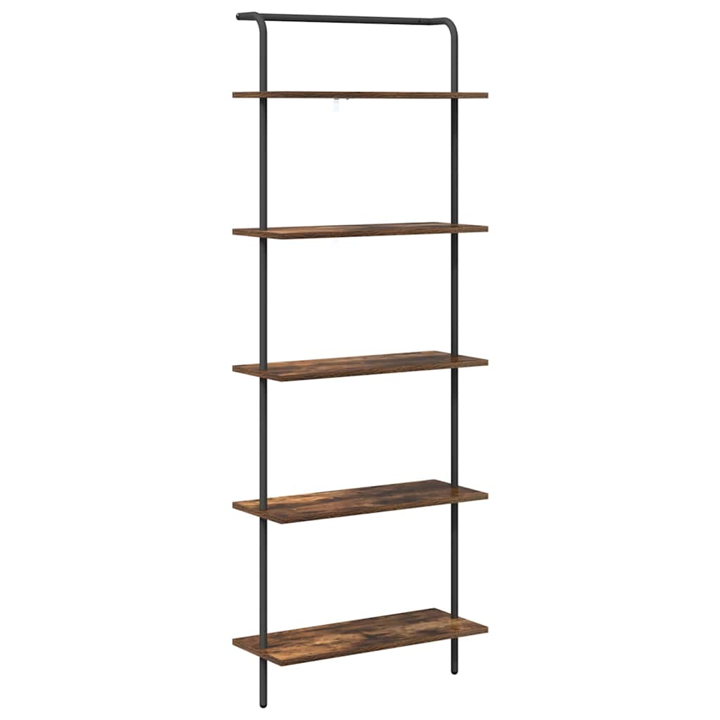 Libreria Rovere fumÃ© 60 x 24 x 168 cm Legno multistrato