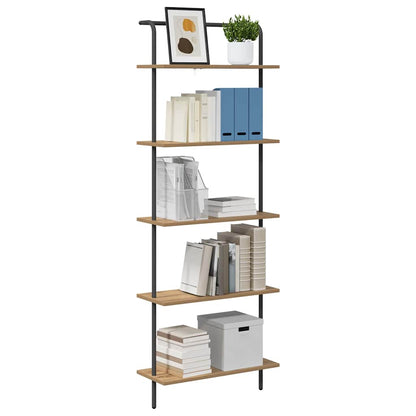 Libreria Rovere artigianale 60 x 24 x 168 cm Legno multistrato