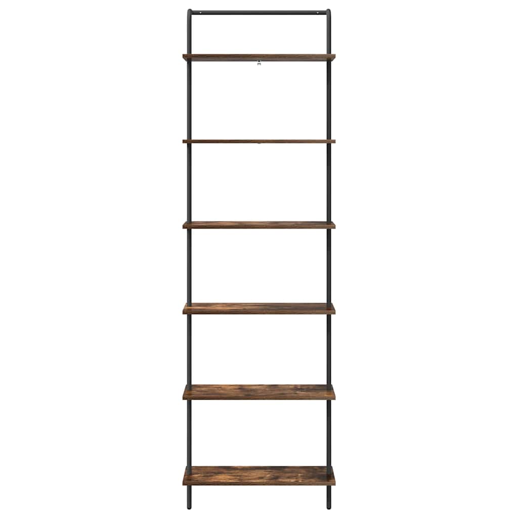 Libreria Rovere fumÃƒÆ’Ã‚Â© 60 x 24 x 203 cm Legno multistrato