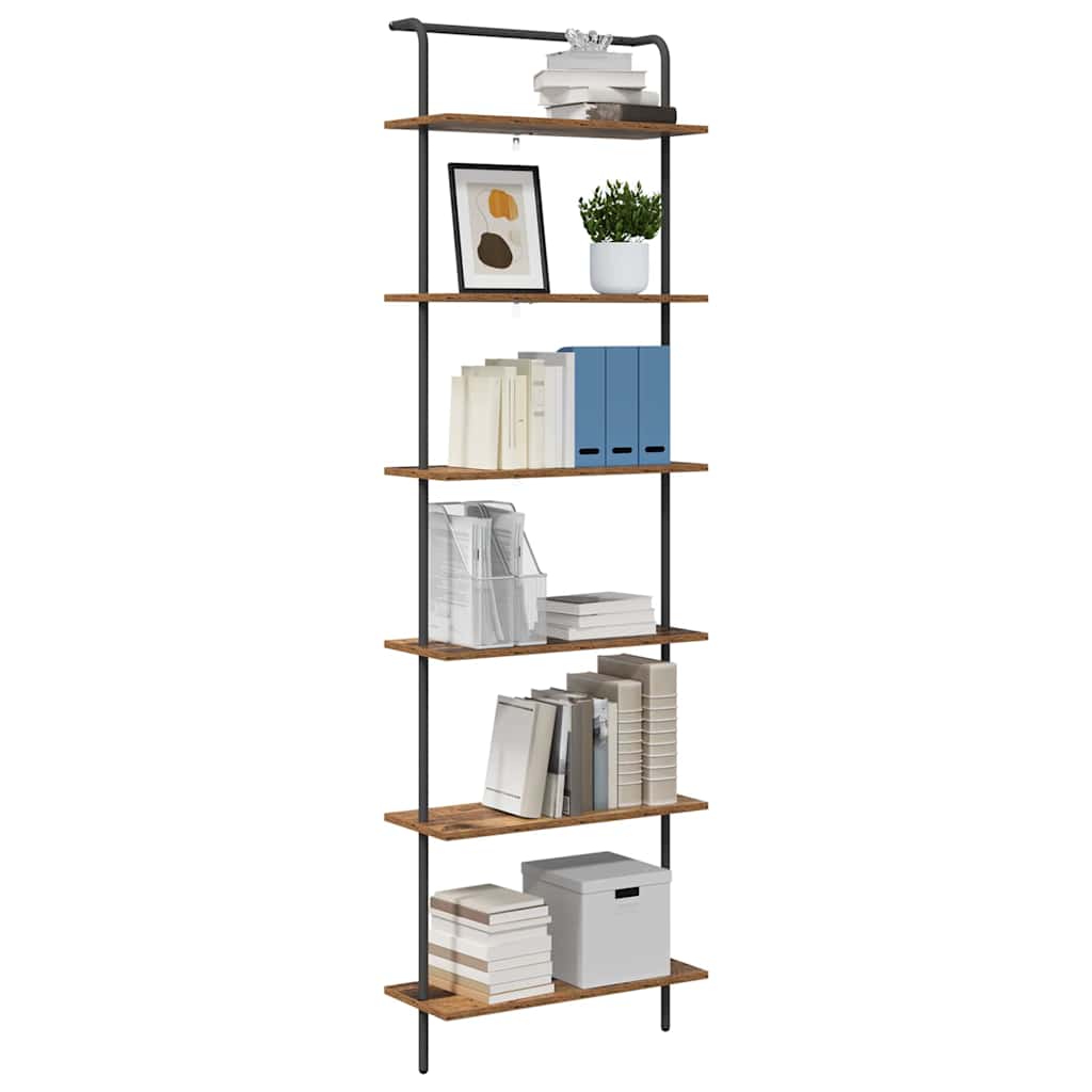 Libreria Legno vecchio 60 x 24 x 203 cm Legno multistrato