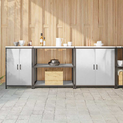 Set di Stoccaggio per Cucina 3 pcs Argento Acciaio inossidabile