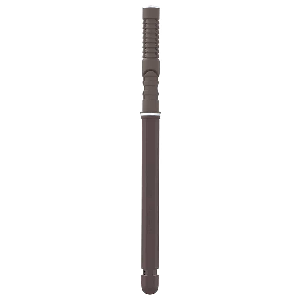 Supporti per Mensole Flottanti 12 pcs Beige Ã˜12 x 190 mm