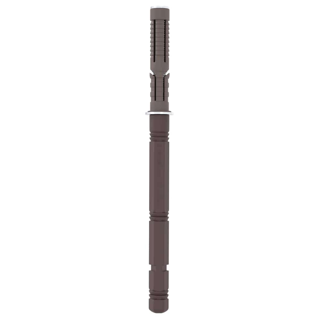 Supporti per Mensole Flottanti 12 pcs Beige Ã˜14 x 210 mm