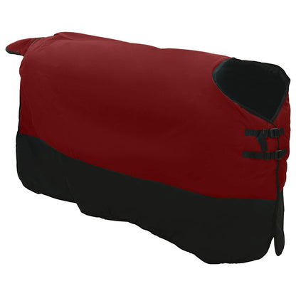 Coperta per Cavalli Verde Scuro e Nero 95 cm Poliestere