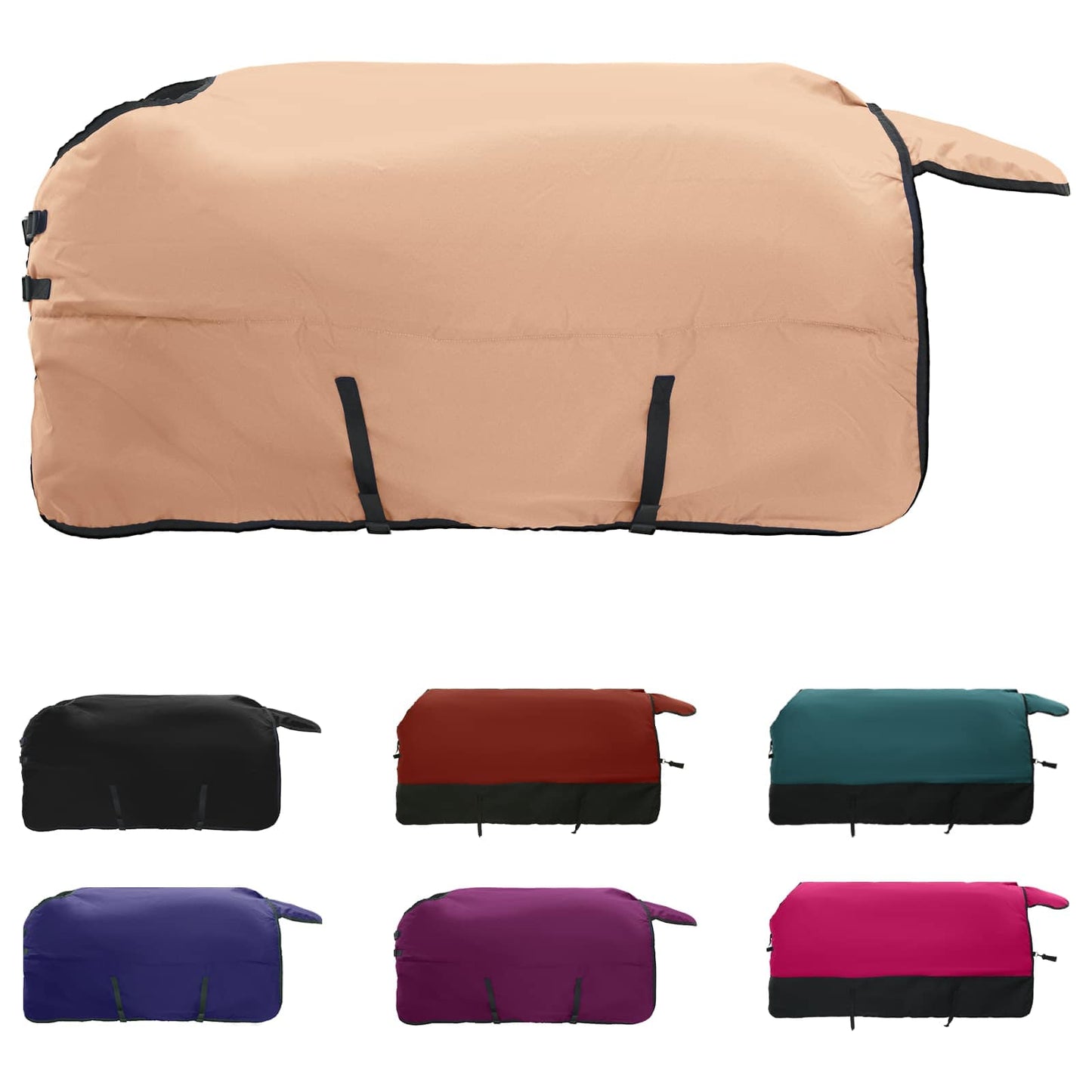 Coperta per Cavalli Cappuccino 105 cm Poliestere