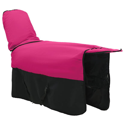 Coperta per Cavalli Rosa e Nero 105 cm Poliestere