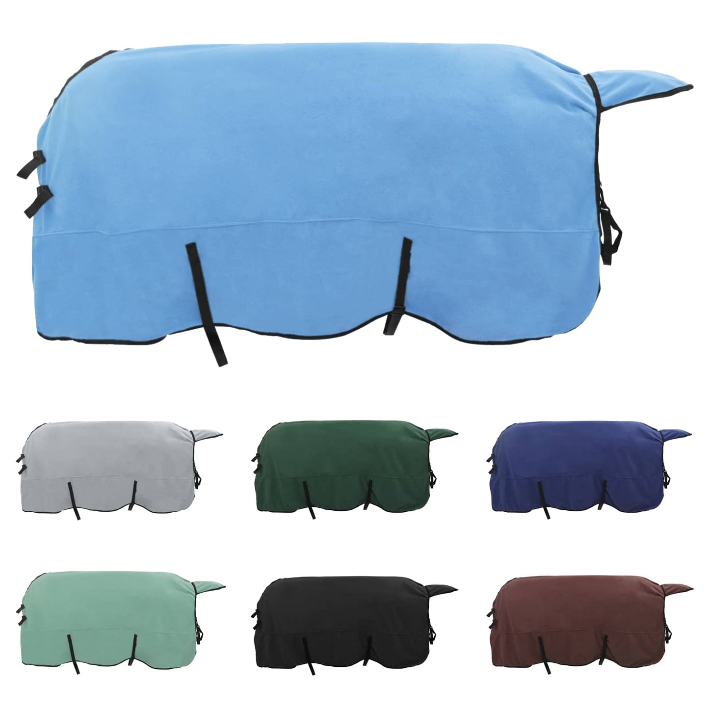 Coperta per Cavalli Aqua Completo Poliestere