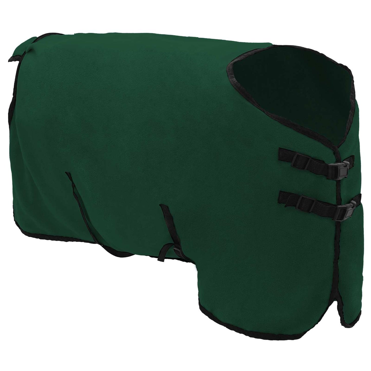 Coperta per Cavalli Verde scuro completo Poliestere