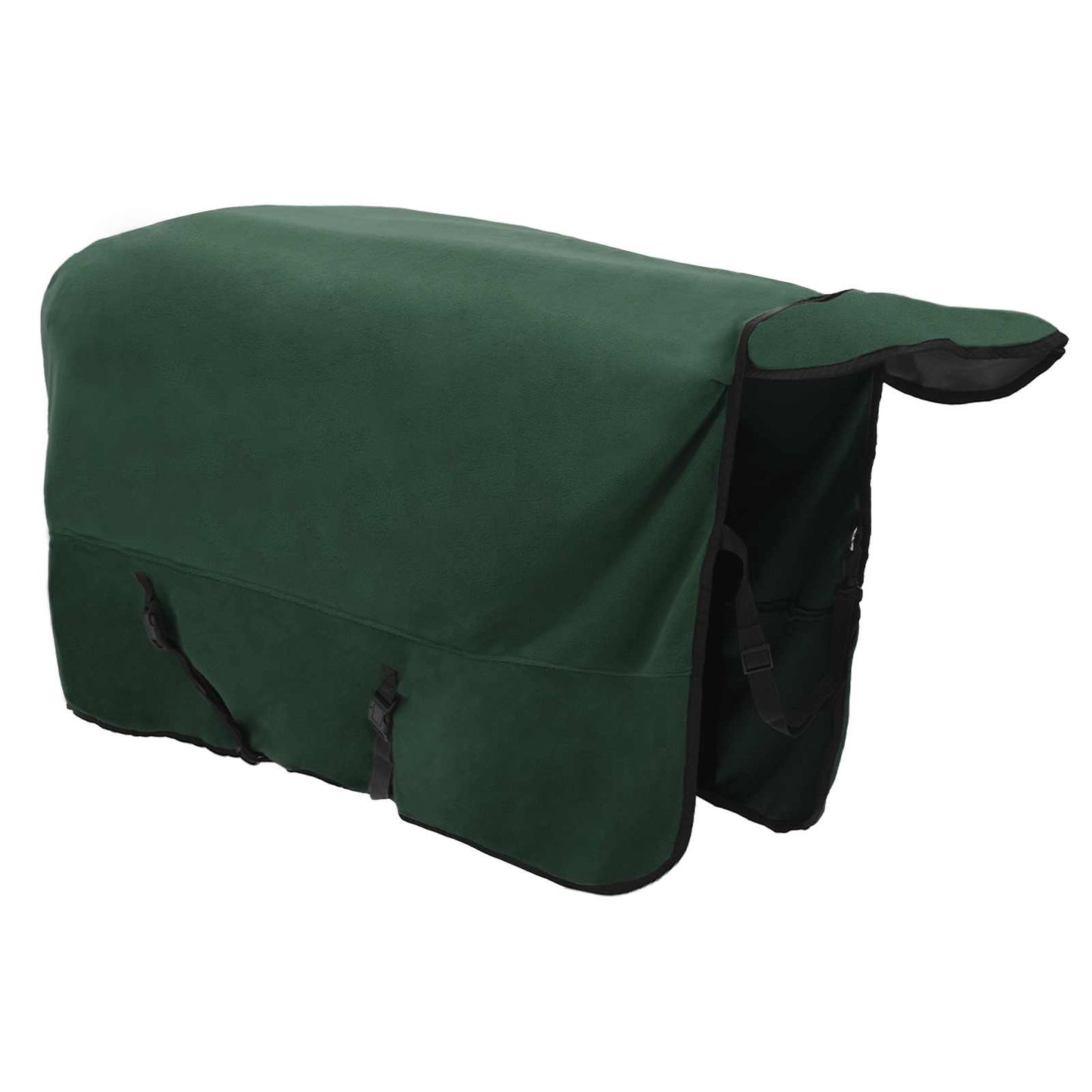 Coperta per Cavalli Verde scuro completo Poliestere