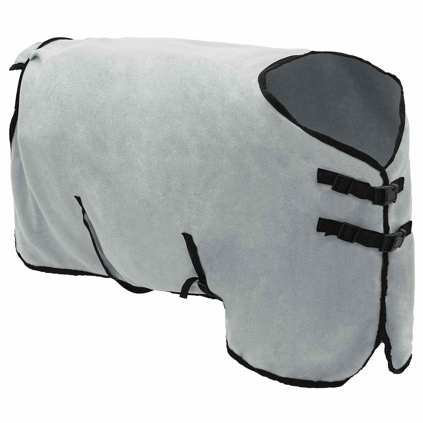 Coperta per Cavalli Grigio chiaro e rosa completo Poliestere