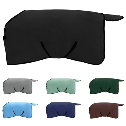 Coperta per Cavalli Nero Poliestere