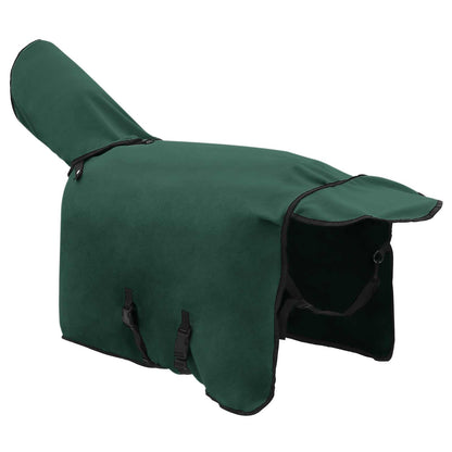 Coperta per Cavalli Verde scuro completo Poliestere