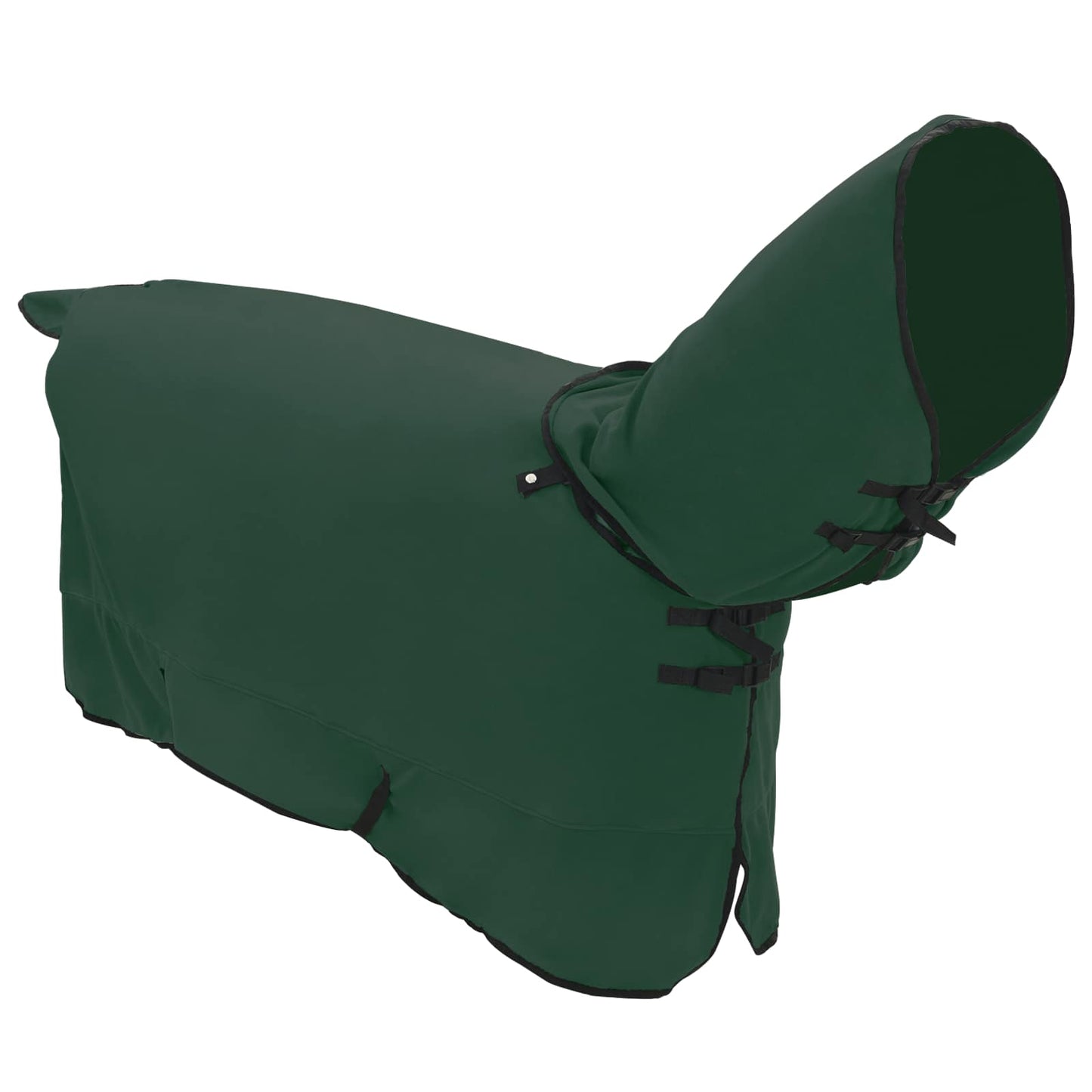 Coperta per Cavalli Verde scuro completo Poliestere