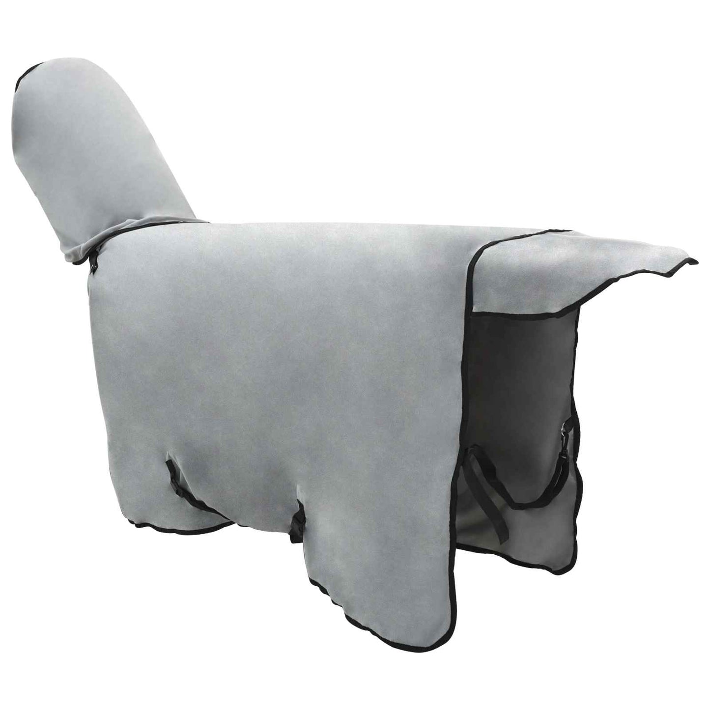 Coperta per Cavalli Grigio chiaro e rosa completo Poliestere