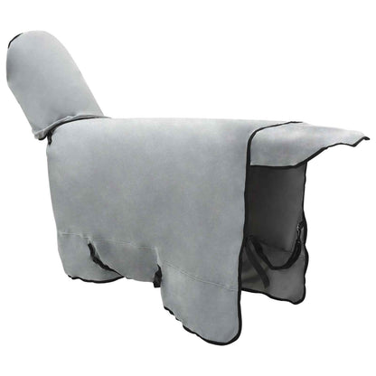 Coperta per Cavalli Grigio chiaro e rosa completo Poliestere