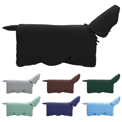 Coperta per Cavalli Nero Poliestere