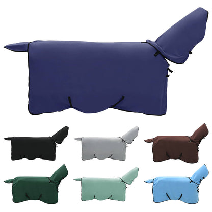Coperta per Cavalli Blu navy Poliestere