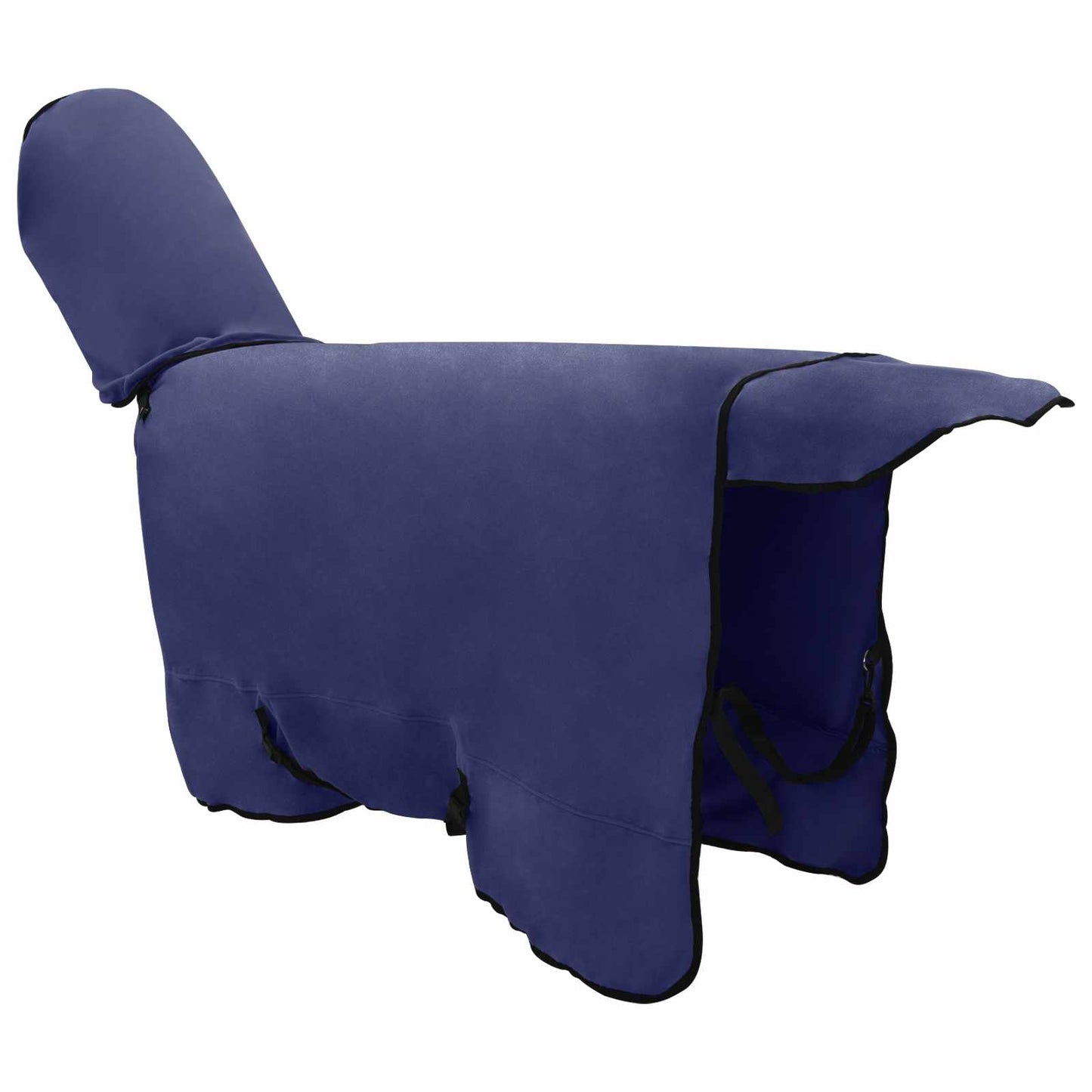 Coperta per Cavalli Blu navy Poliestere