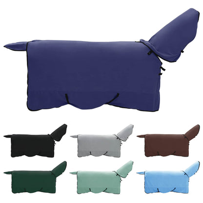 Coperta per Cavalli Blu navy Poliestere