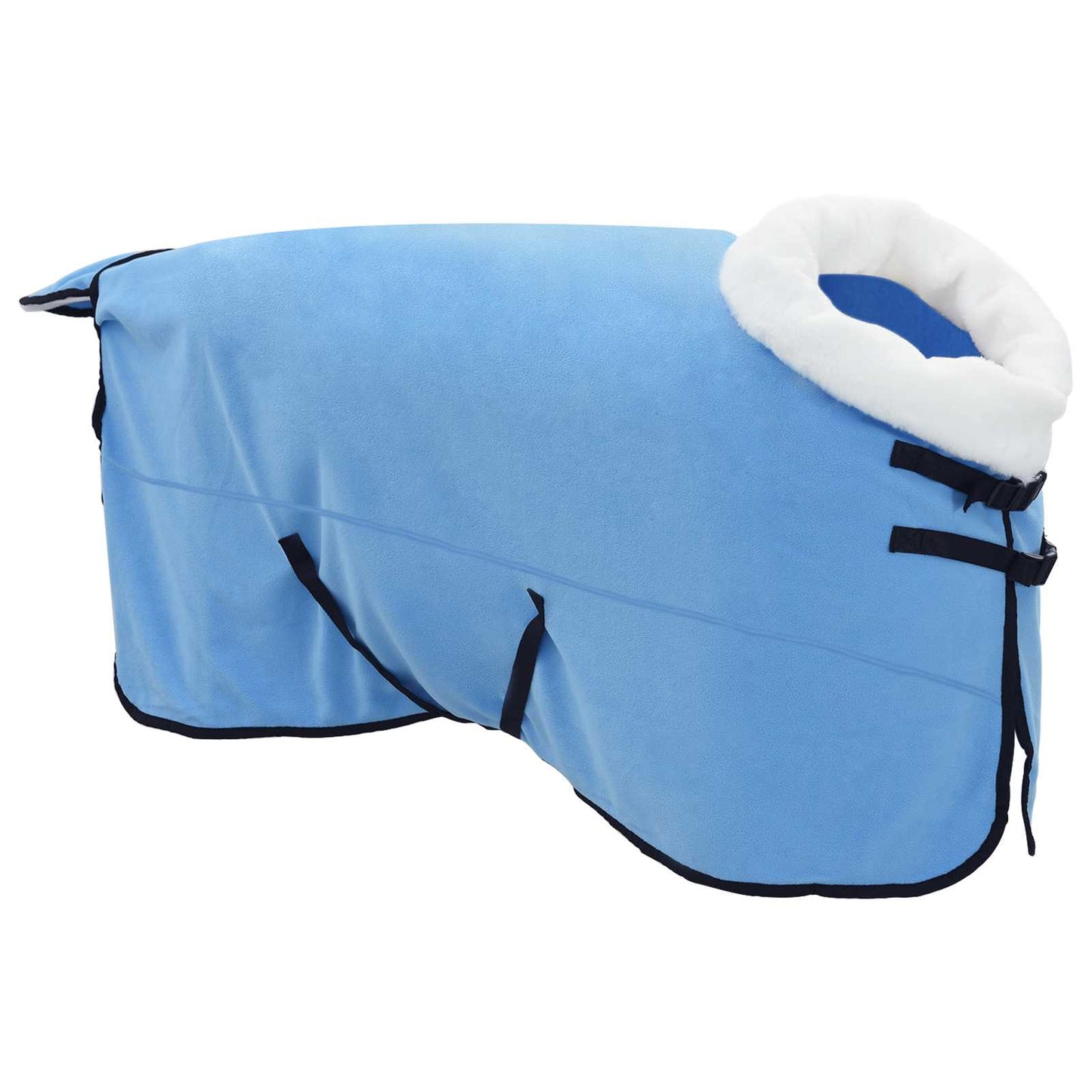 Coperta per Cavalli Aqua Completo 125 cm Felpa in pile