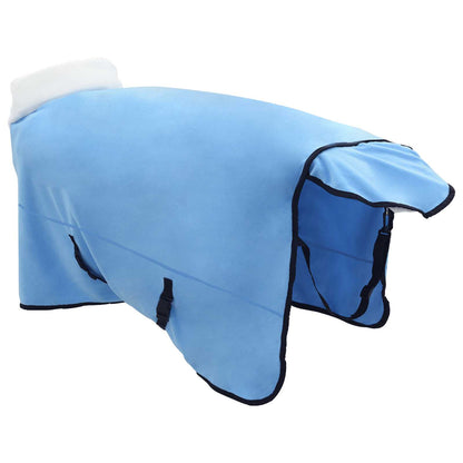 Coperta per Cavalli Aqua Completo 125 cm Felpa in pile