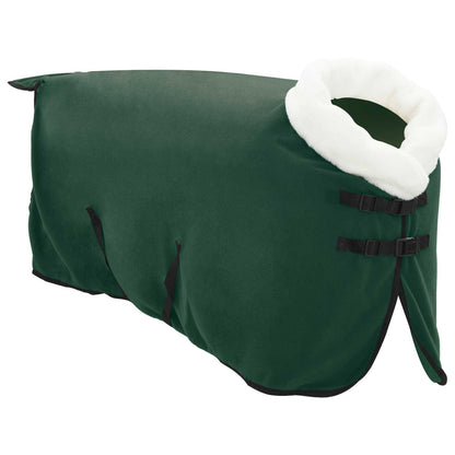 Coperta per Cavalli Verde scuro completo 95 cm Felpa in pile