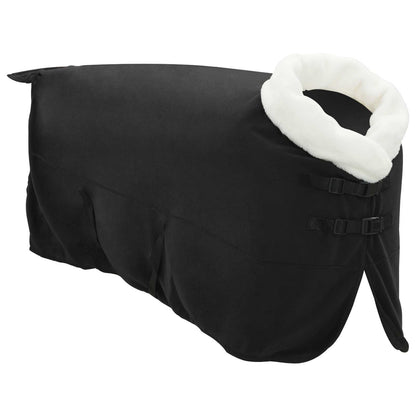 Coperta per Cavalli Nero 135 cm Felpa in pile