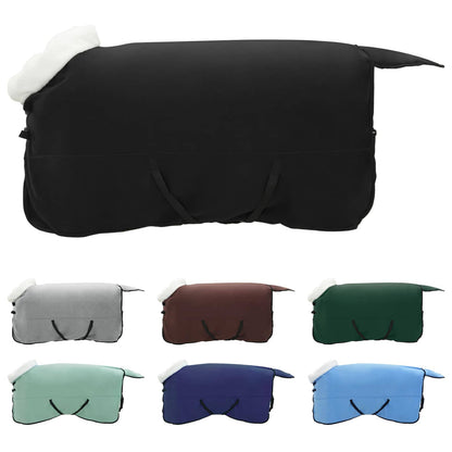 Coperta per Cavalli Nero 155 cm Felpa in pile