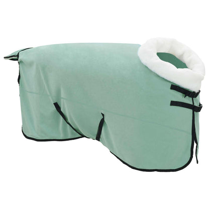 Coperta per Cavalli Verde scuro completo 165 cm Felpa in pile