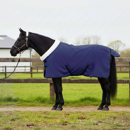 Coperta per Cavalli Blu navy 85 cm Felpa in pile
