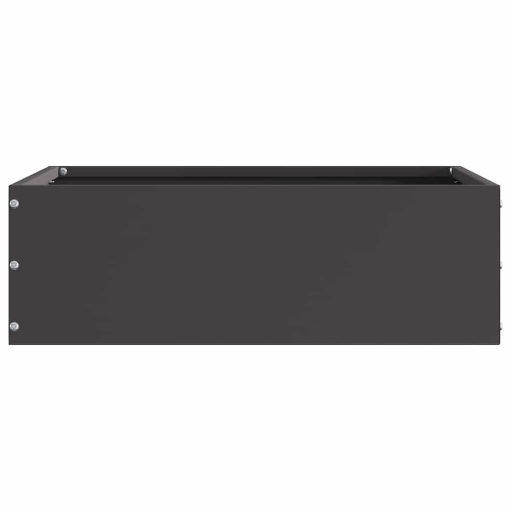 Bordura per Prato Nero 40 x 40 x 13 cm Acciaio