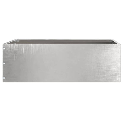Bordura per Prato Argento 40 x 40 x 13 cm Acciaio inossidabile