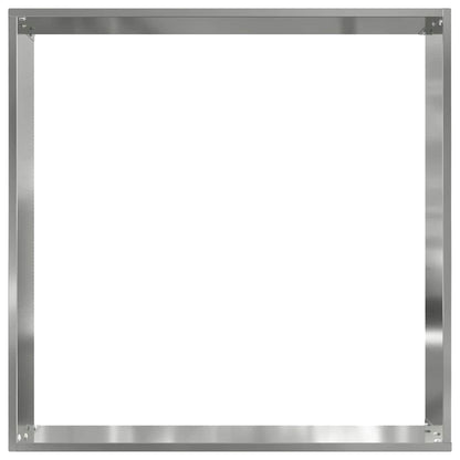 Bordura per Prato 6 pcs Argento 50 x 50 x 13 cm Acciaio zincato