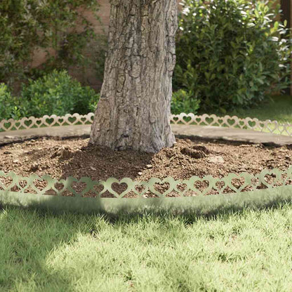 Bordure per prato 30 pcs Argento 103 x 0,05 x 22 cm