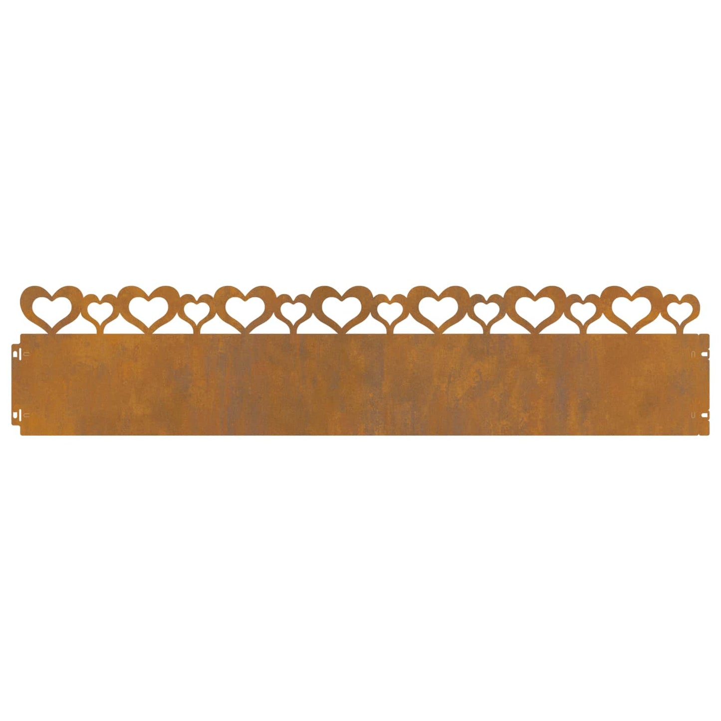 Bordure per prato 20 pcs Ruggine 103 x 0,05 x 22 cm