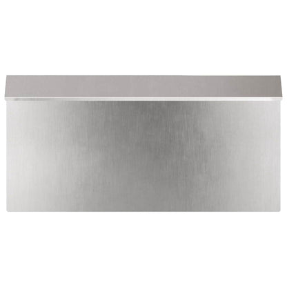 Recinto per lumache 16 pcs Argento 50 x 3,5 x 25 cm