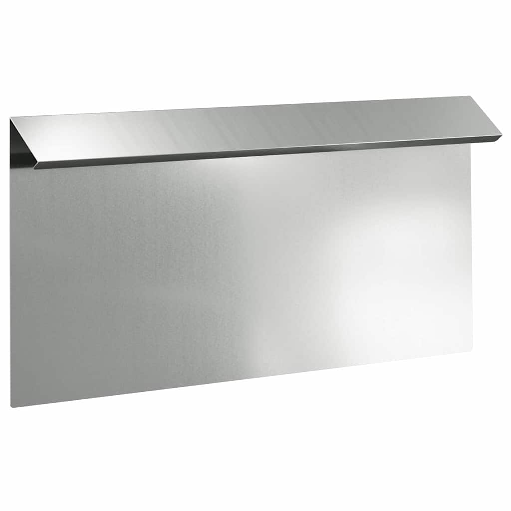 Recinto per lumache Argento 50 x 3,5 x 25 cm Acciaio zincato