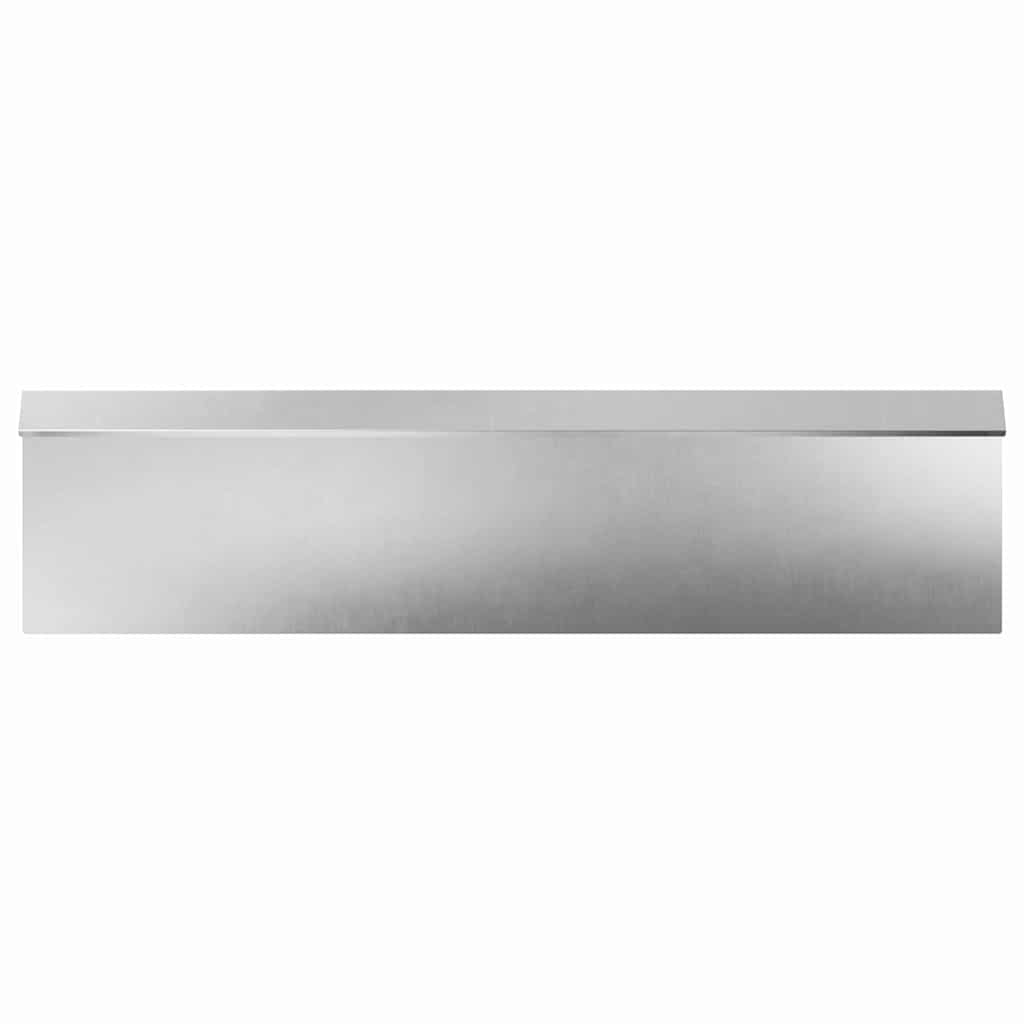 Recinto per lumache 16 pcs Argento 100 x 3,5 x 25 cm